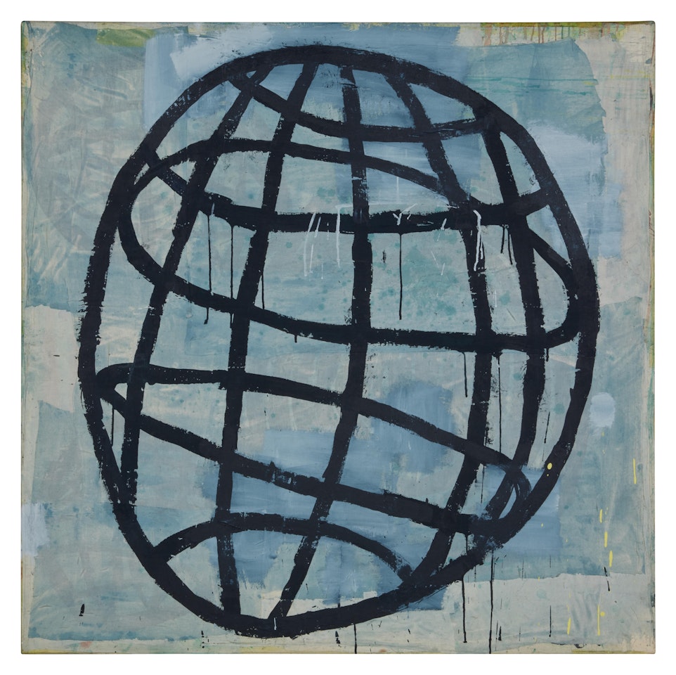 Untitled (Globe) by Donald Baechler