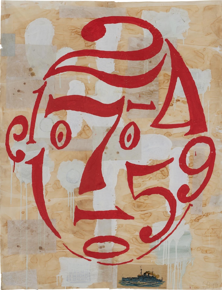 Composition with Arithmetic by Donald Baechler