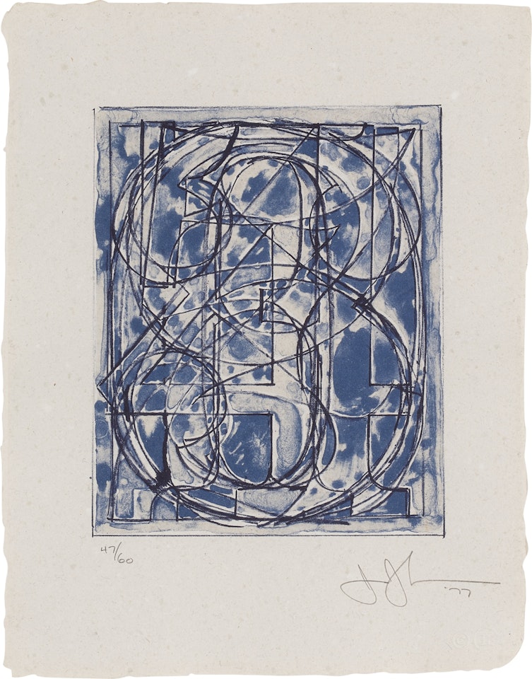 0 Through 9 (ULAE 189) by Jasper Johns