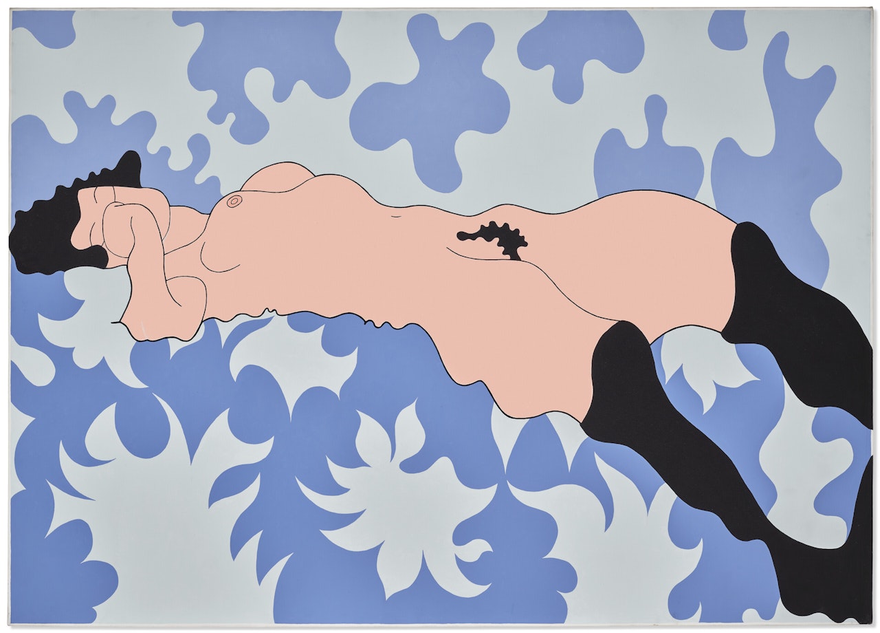 Klimt Nude by John Wesley