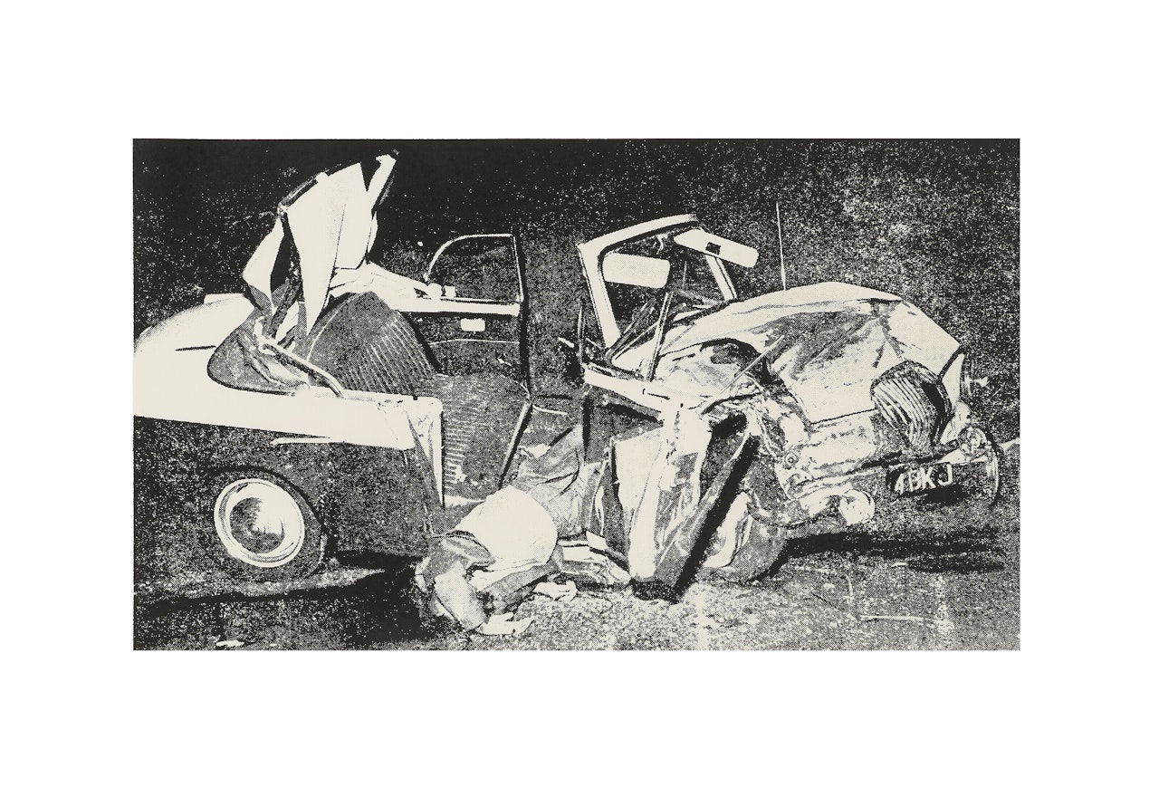 Car Crash by Andy Warhol