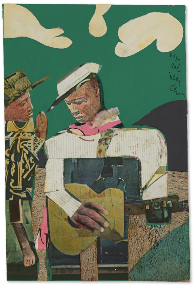Guitar Executive by Romare Bearden
