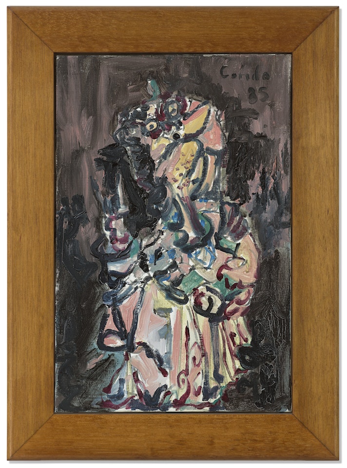 Trouble is Coming by George Condo