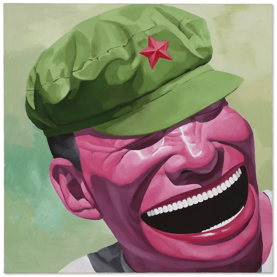 Hat Series No. 1 by Yue Minjun