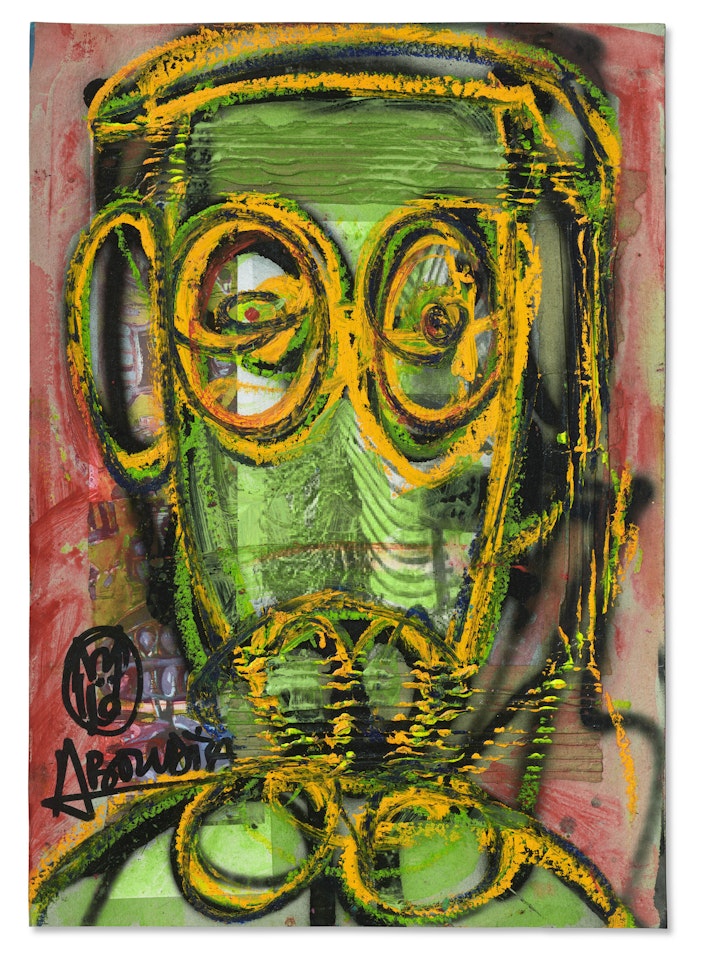 Portrait de Noutchy by Aboudia Abdoulaye Diarrassouba