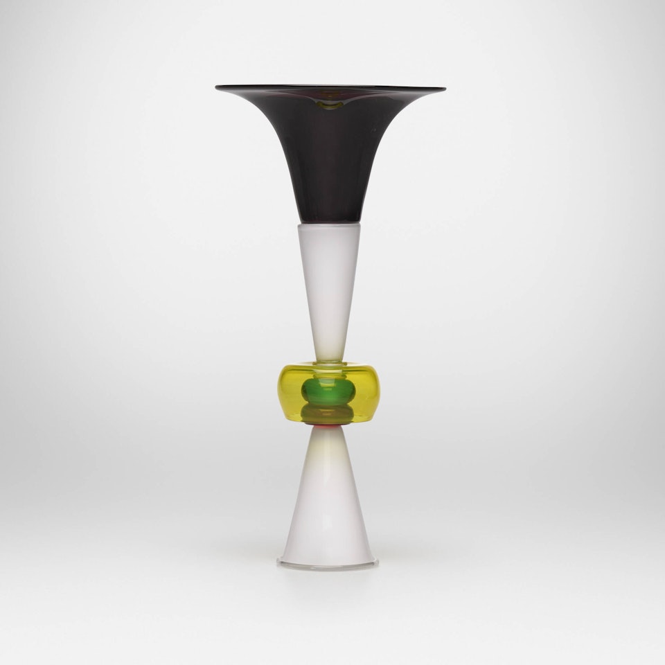 Neobule vase by Ettore Sottsass