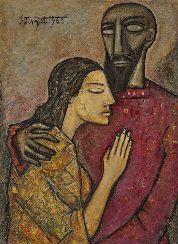 The Lovers by Francis Newton Souza