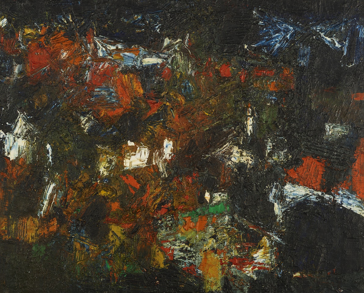 Landscape by Sayed Haider Raza