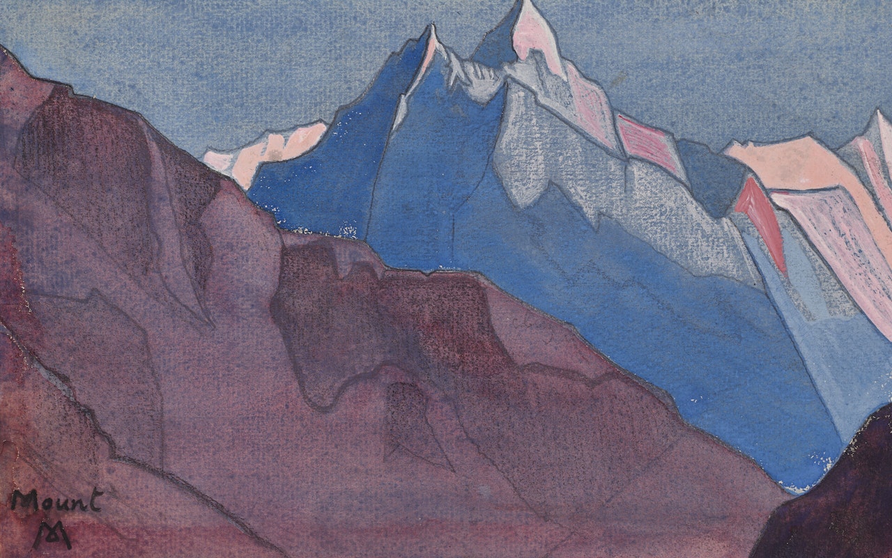 Mount "M" by Nikolai Konstantinovitch Roerich