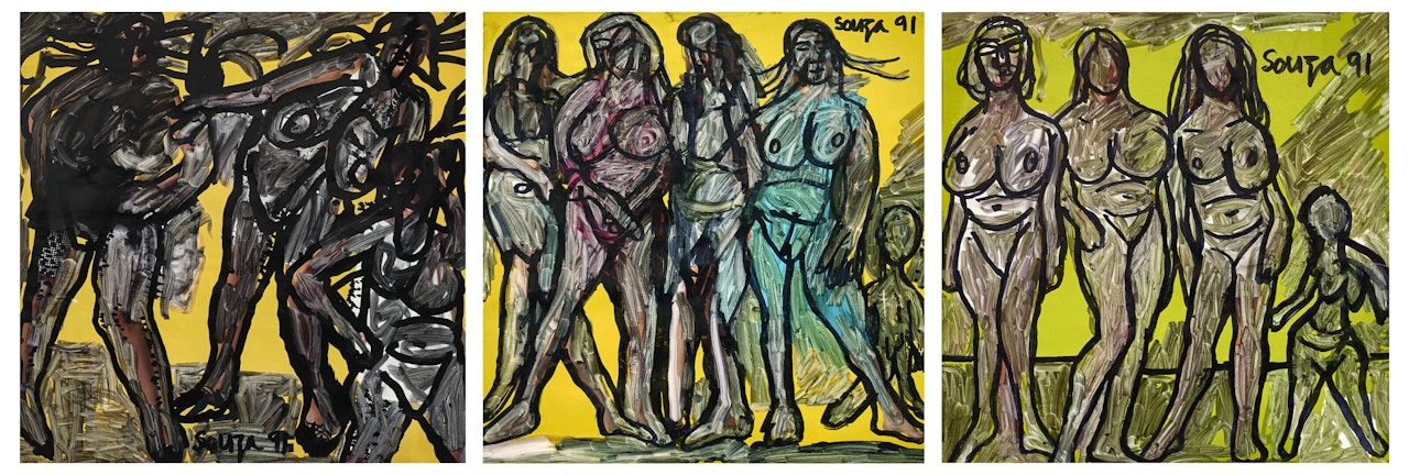 Untitled (Nudes) by Francis Newton Souza