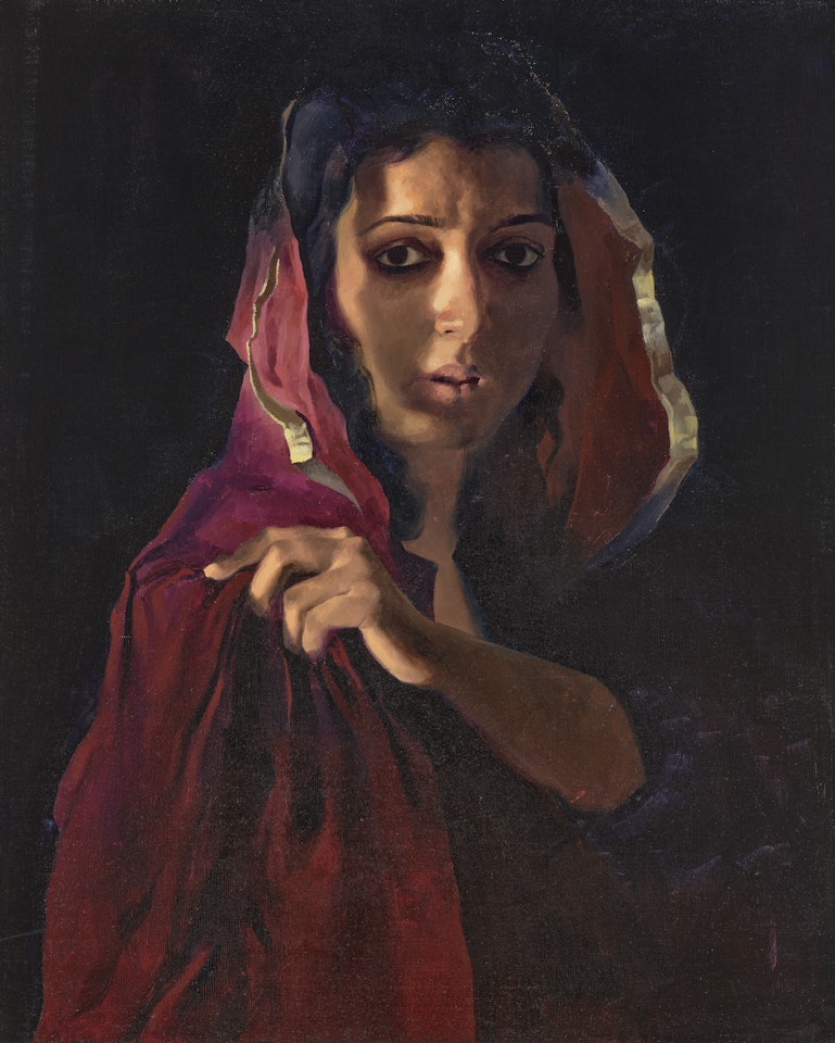 Untitled (Woman) by Salman Toor