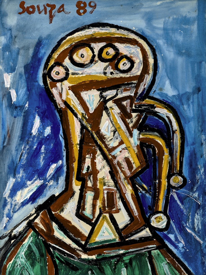 Untitled (Head) by Francis Newton Souza