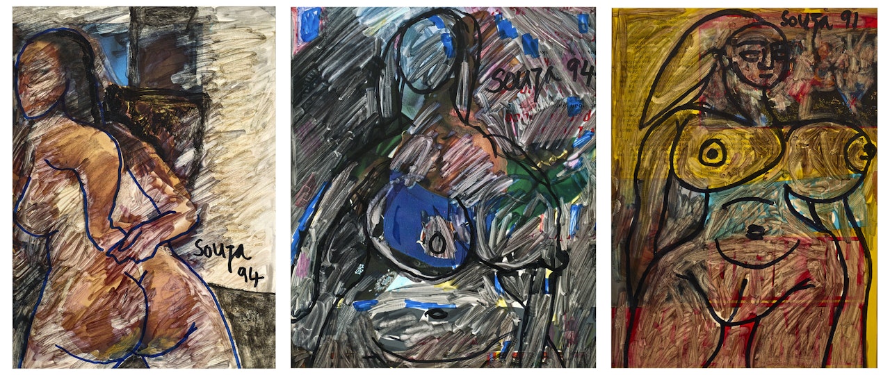 Untitled (Nudes) by Francis Newton Souza
