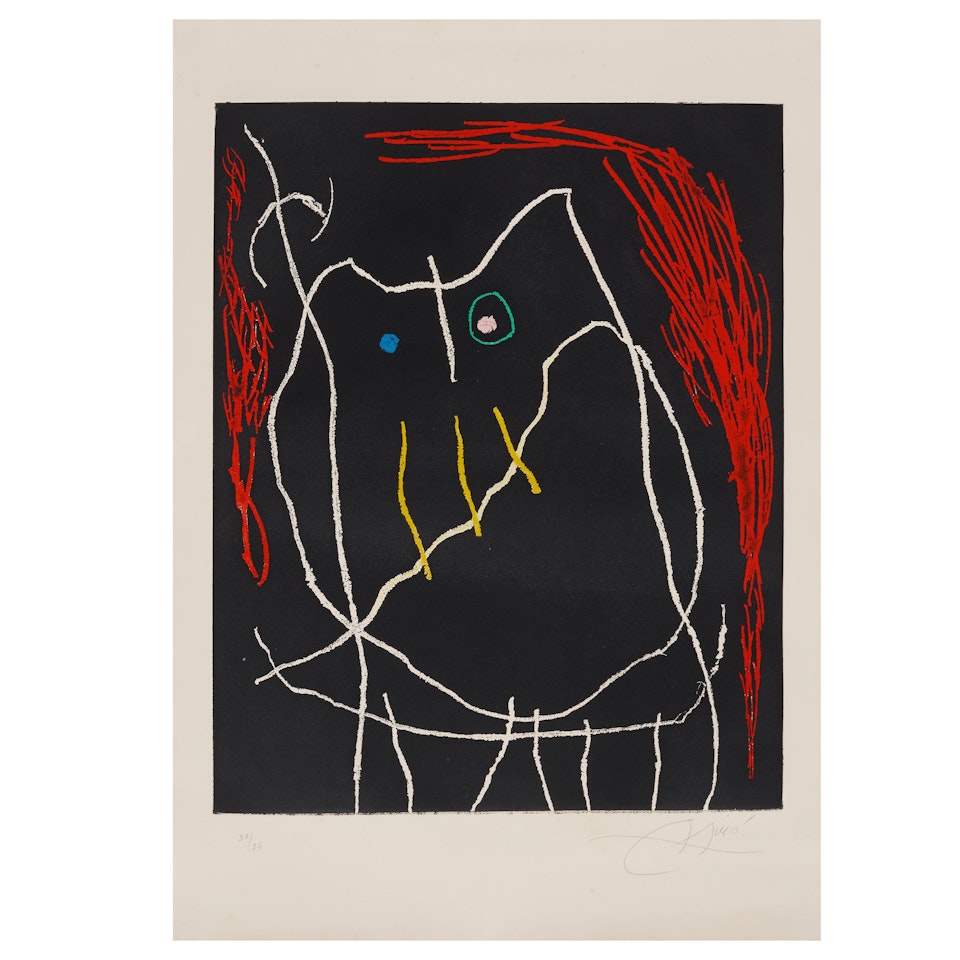 Grand Duc II (Dupin 395) by Joan Miró