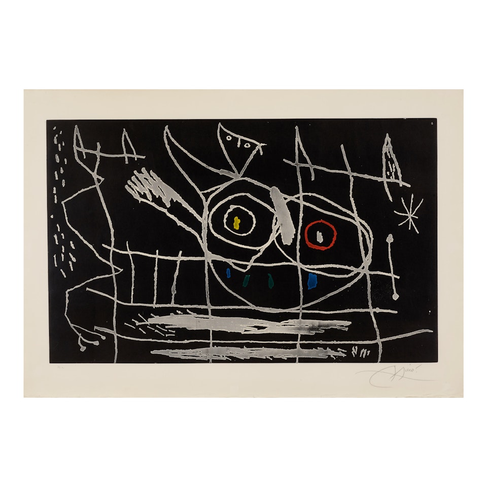 Couple d"Oiseaux III (Dupin 416) by Joan Miró