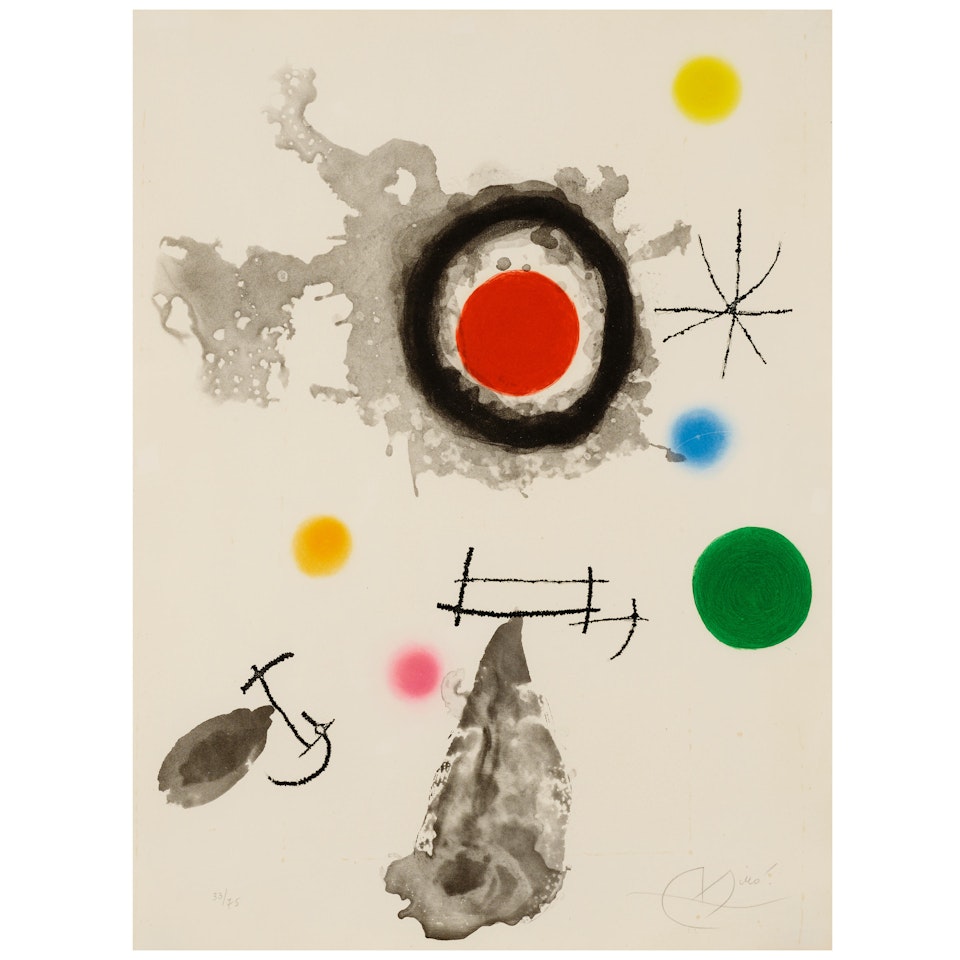 Astre et Fumée (Dupin 424) by Joan Miró