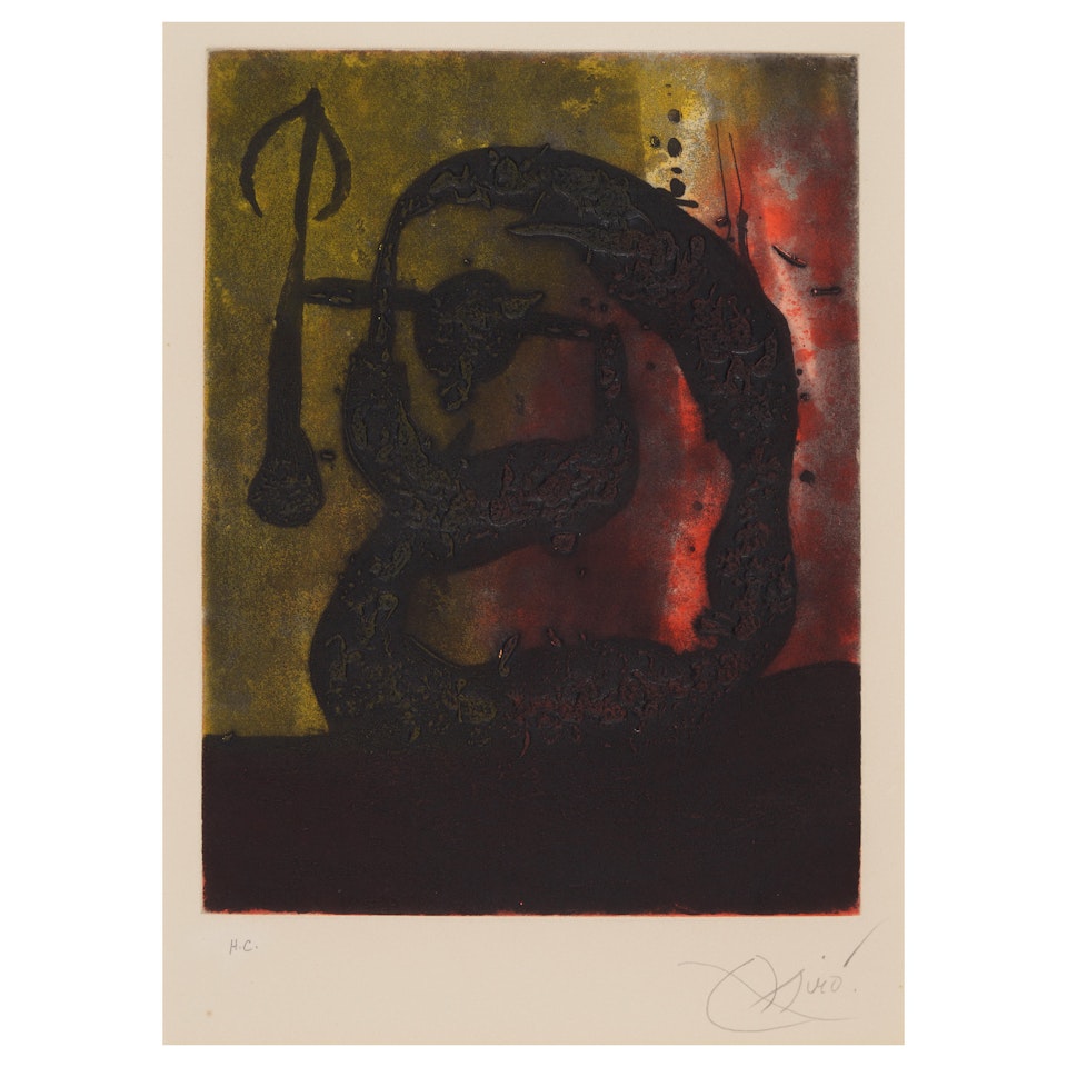 Tête de Flèche (Dupin 460) by Joan Miró