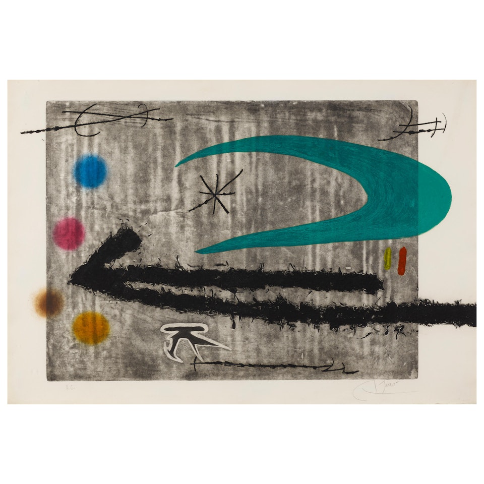 Vers la Gauche (Dupin 461) by Joan Miró