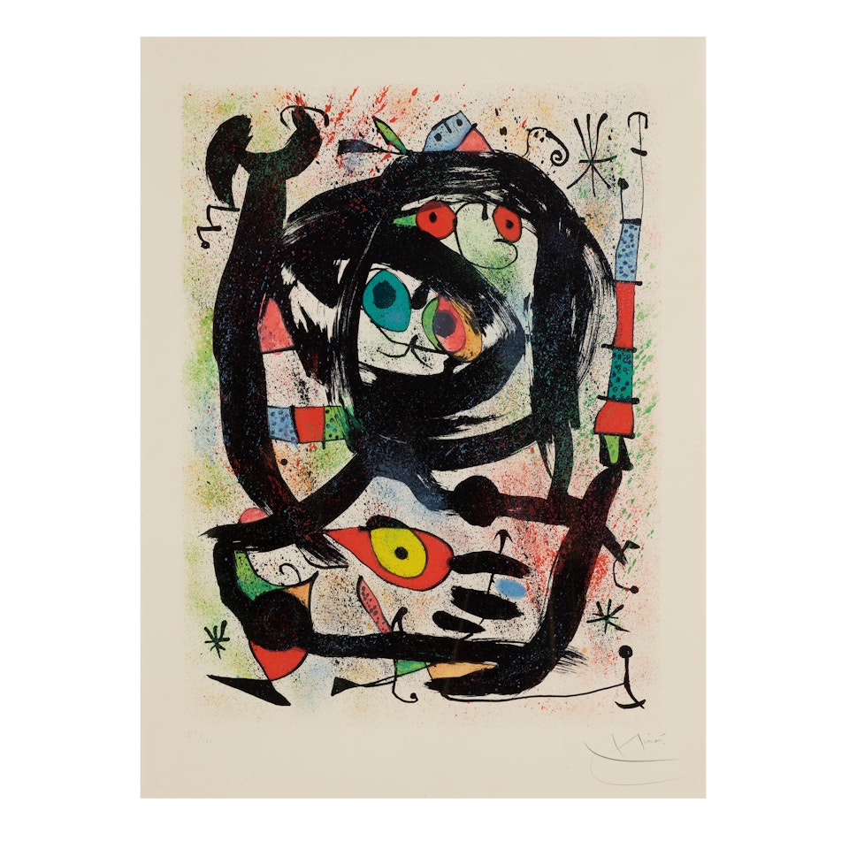 Los Angeles County Museum of Art (Mourlot 623) by Joan Miró