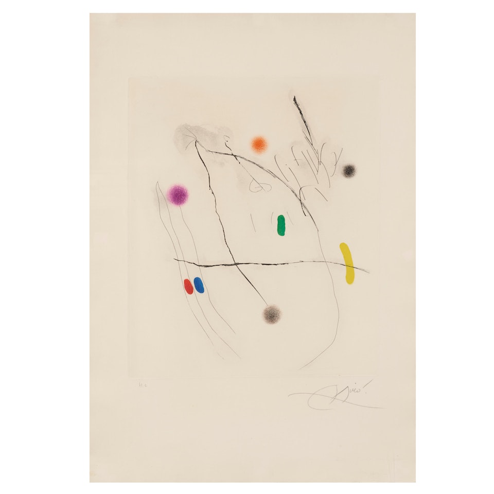 Gravé sur le Givre II (Dupin 552) by Joan Miró