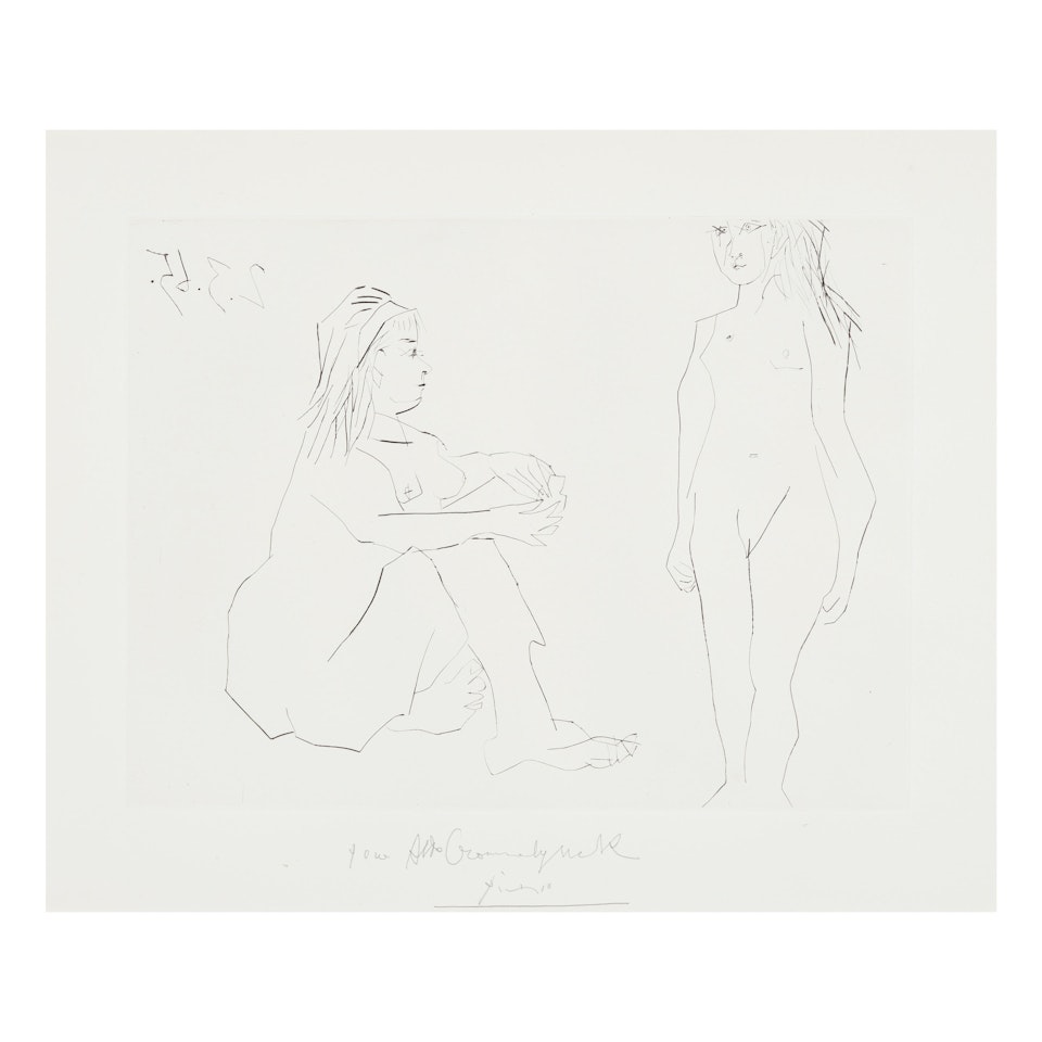 Deux Femmes. IV (Bloch 1203, Baer 1188) by Pablo Picasso