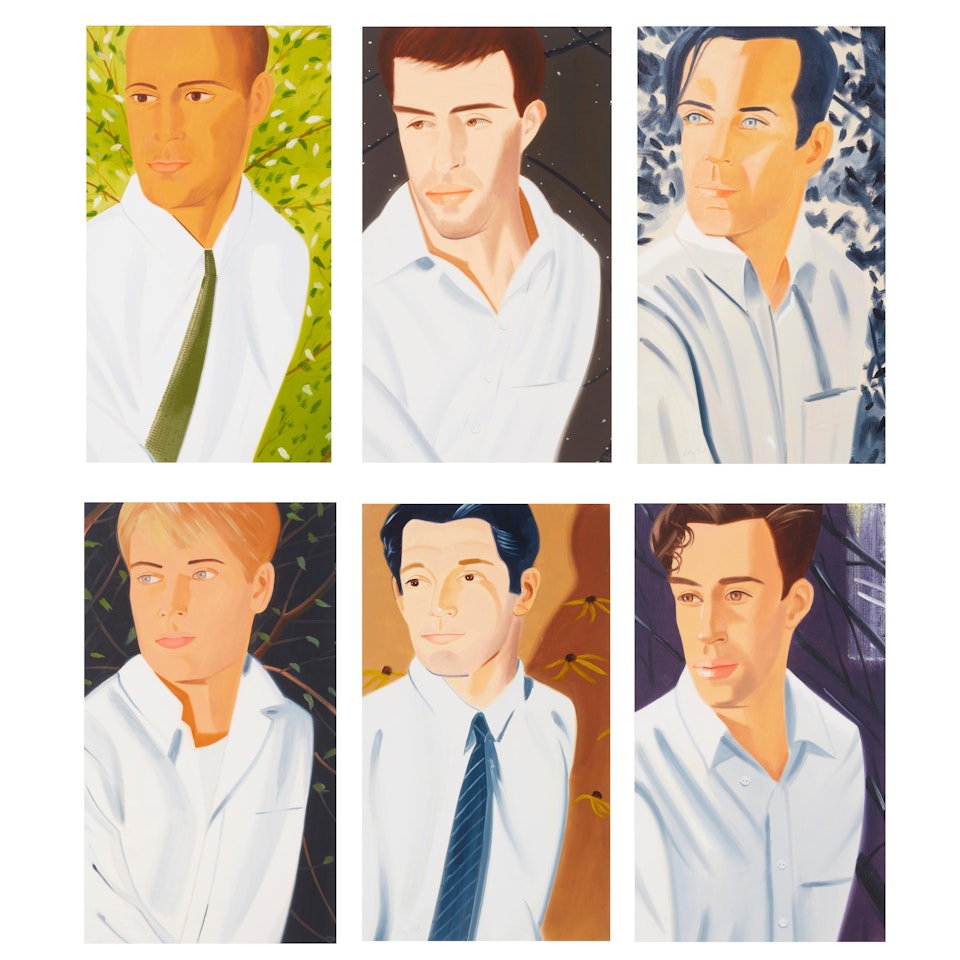 White Shirt Portfolio by Alex Katz