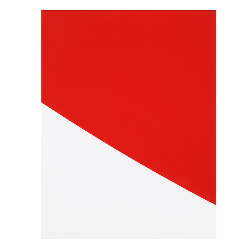 Red Curve (Axsom 279, Gemini 1795) by Ellsworth Kelly