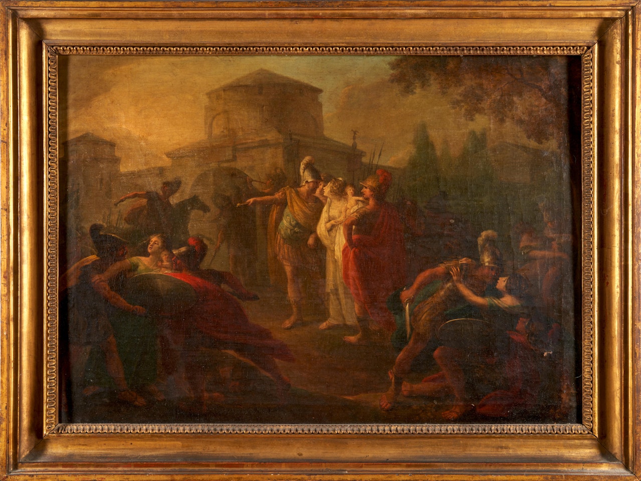 Rape of the Sabine Women by Continental School