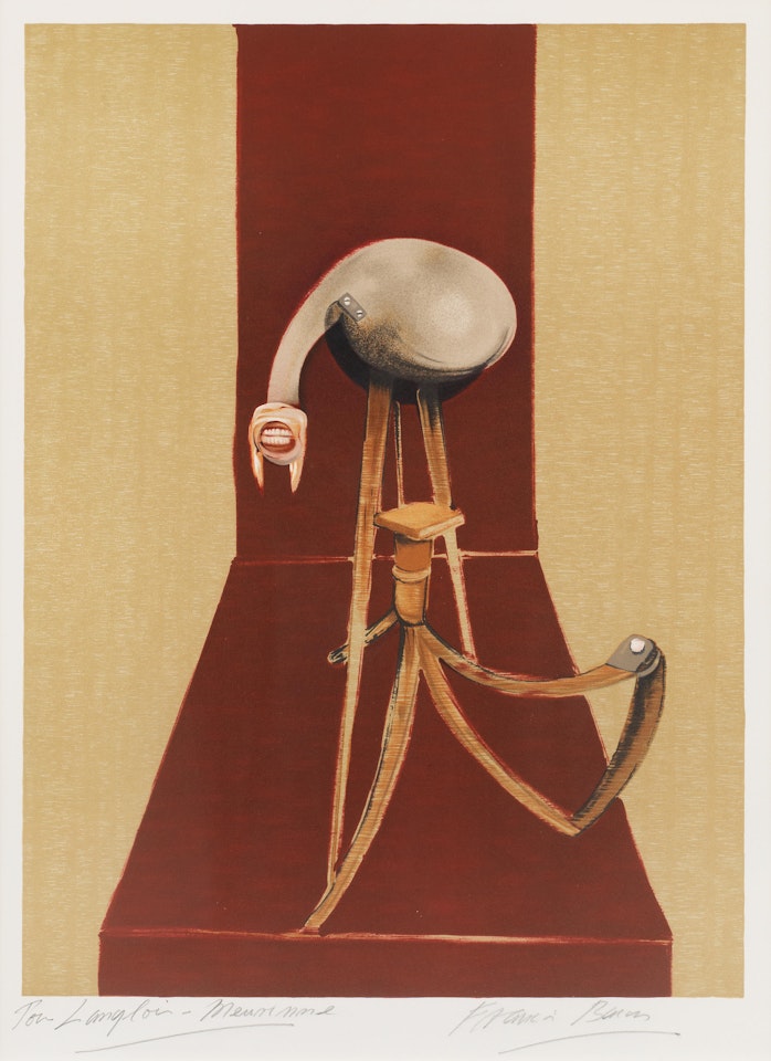 Central plate, from "Deuxième version du Triptyque 1944" by Francis Bacon