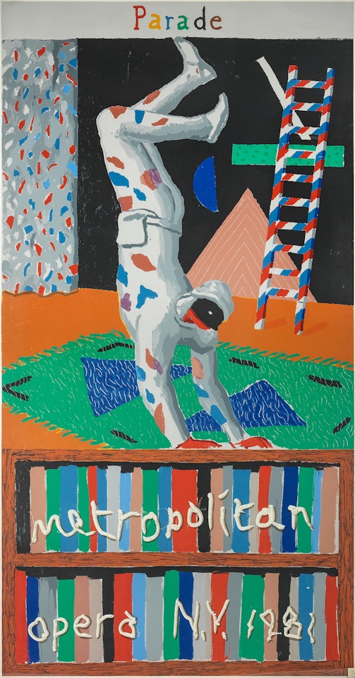 Parade, Metropolitan Opera by David Hockney