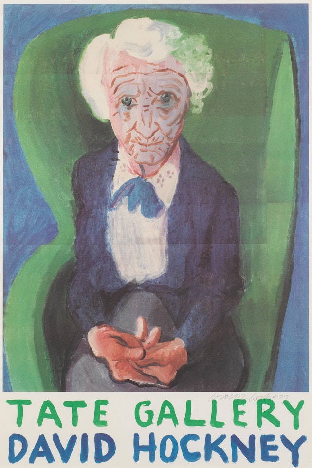 My Mother Bridlington by David Hockney