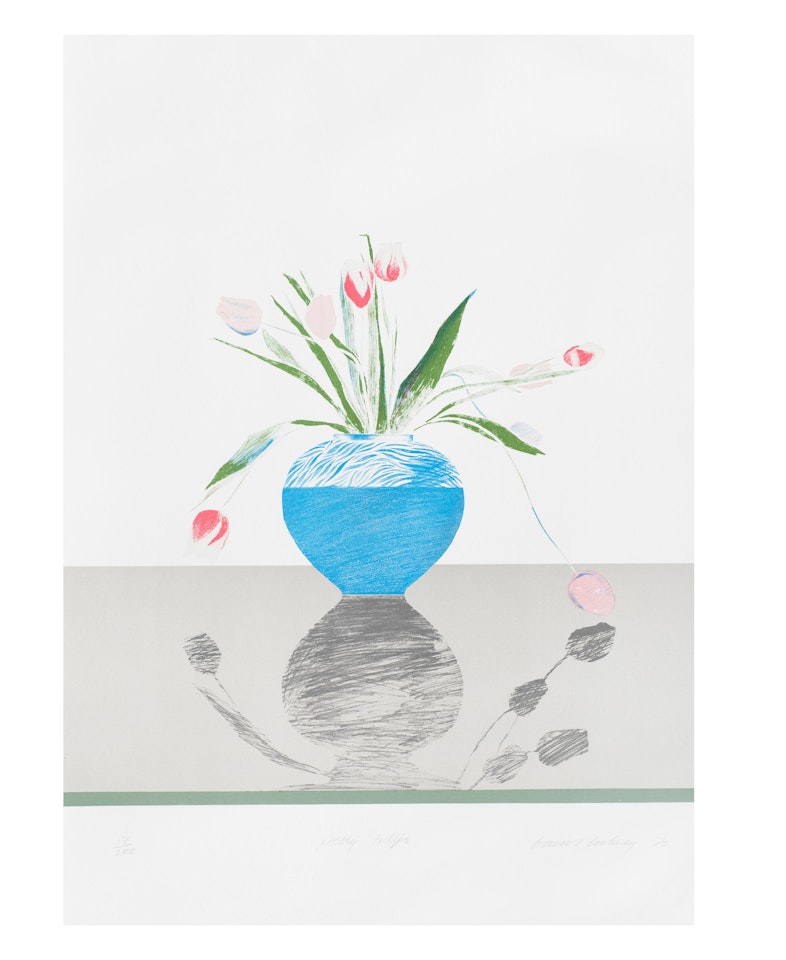 Pretty Tulips by David Hockney