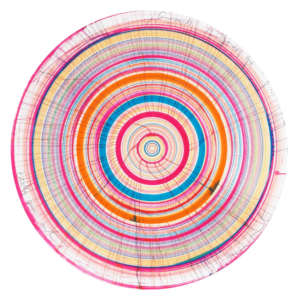My Head is Spinning...Totally Spun Out by Damien Hirst