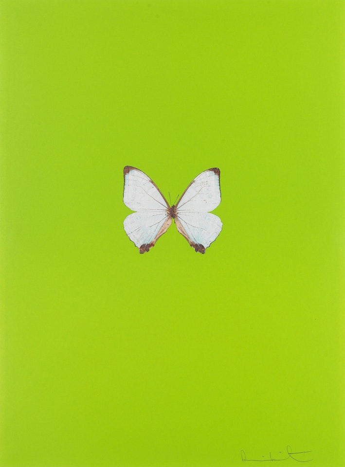 New Beginnings (Green) by Damien Hirst