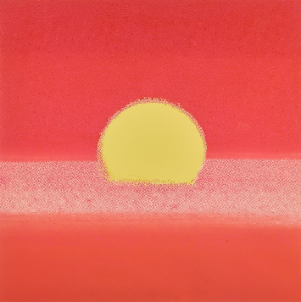 Sunset by Andy Warhol