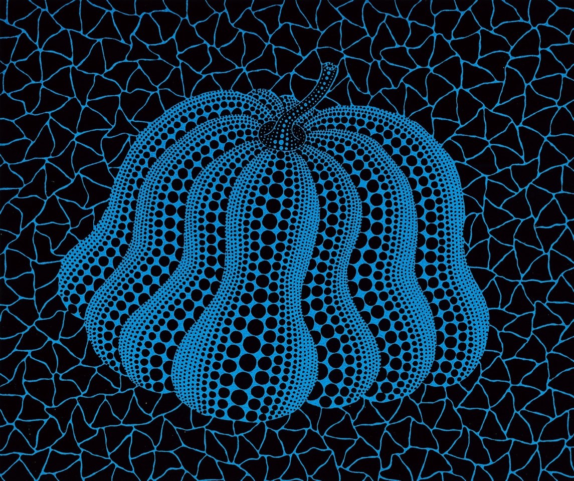 A Pumpkin BB-C by Yayoi Kusama