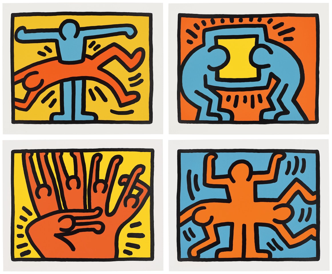 Pop Shop VI by Keith Haring