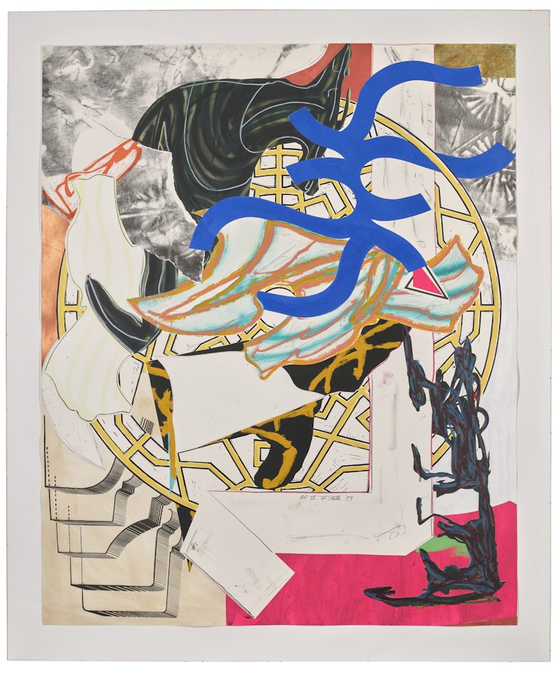 The Hyena, from: The Waves by Frank Stella