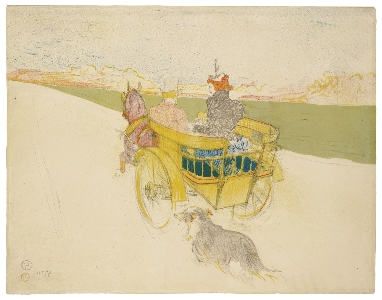 Partie de Campagne by Henri de Toulouse-Lautrec