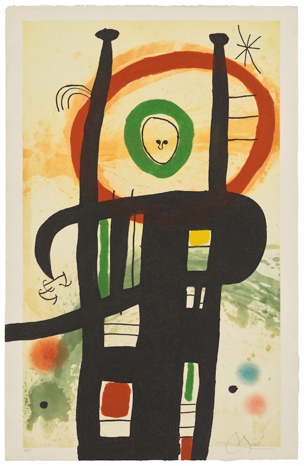Le grand ordinateur by Joan Miró