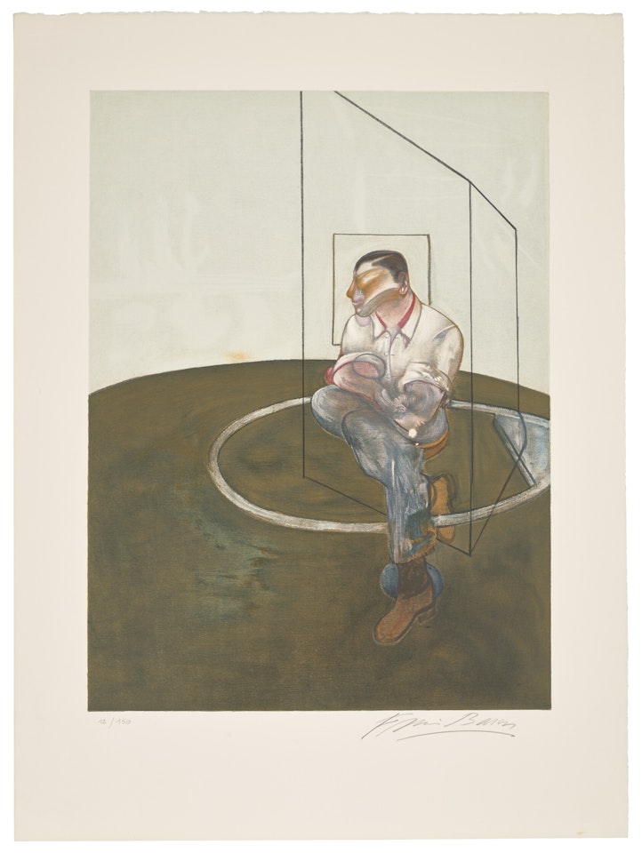 Étude pour un portrait de John Edwards by Francis Bacon