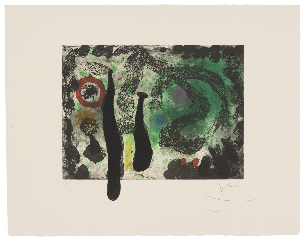 Le Jardin de Mousse by Joan Miró