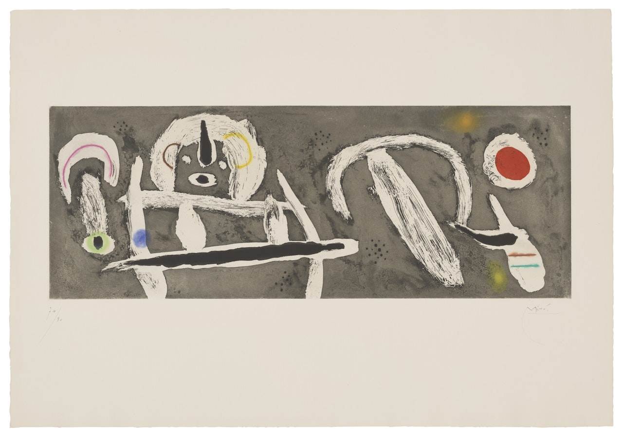 Grand vent by Joan Miró