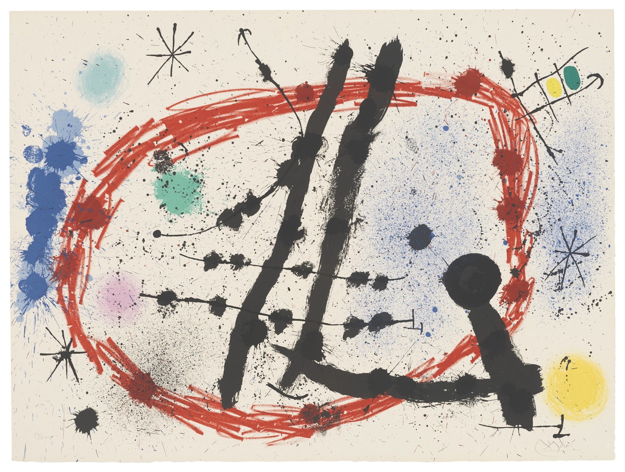 Cercle rompu by Joan Miró