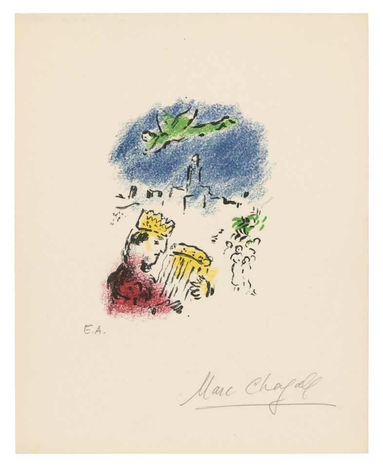 David by Marc Chagall