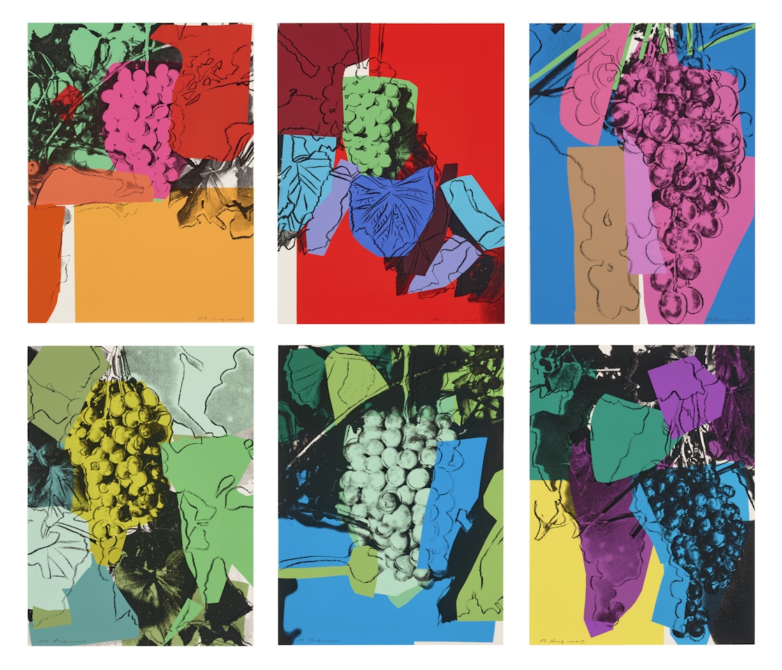 Grapes by Andy Warhol