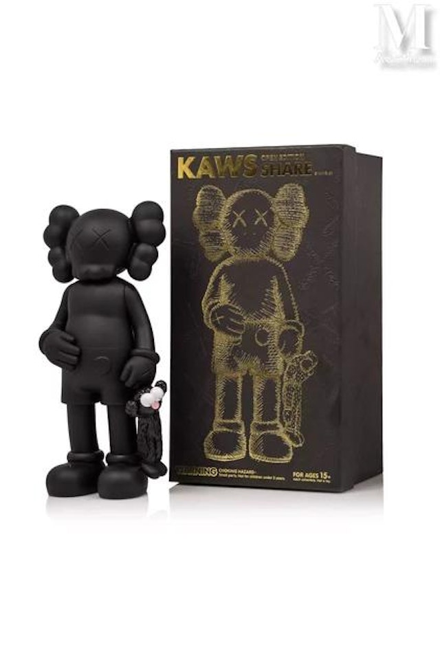 Share (Black) by Kaws