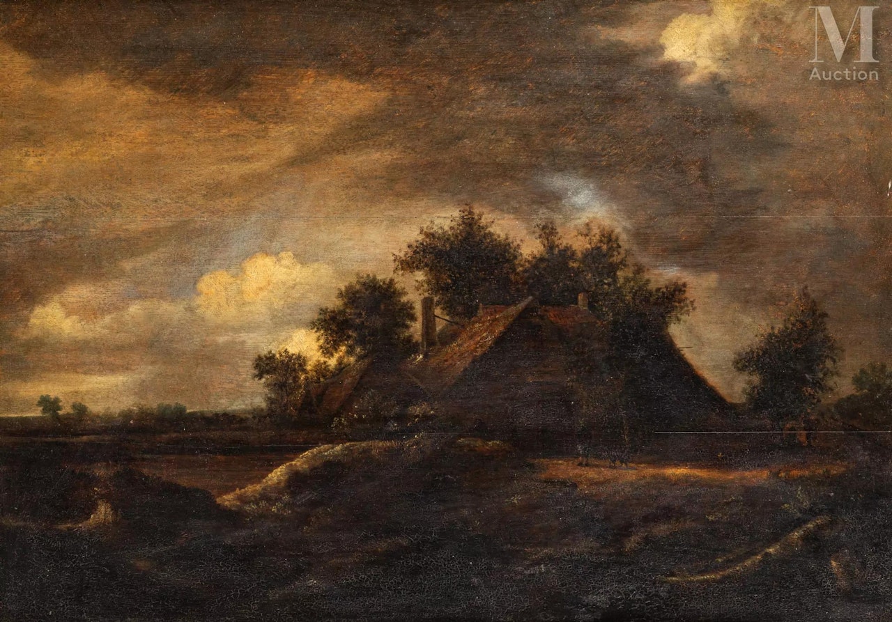 The cottage by Flemish School
