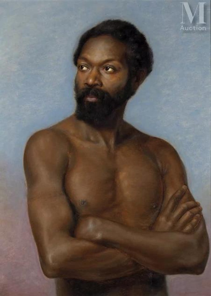 PORTRAIT OF A MAN IN BUST by French School