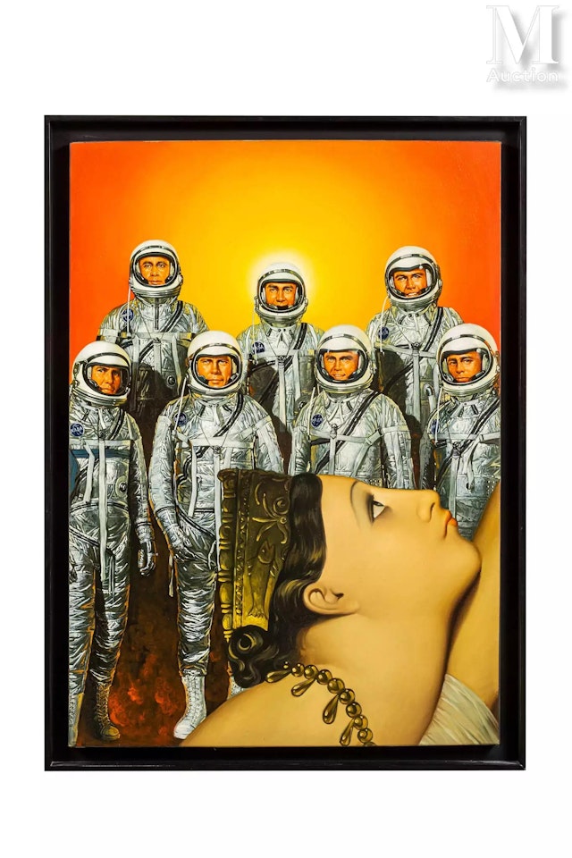 Space Tethis by Erro
